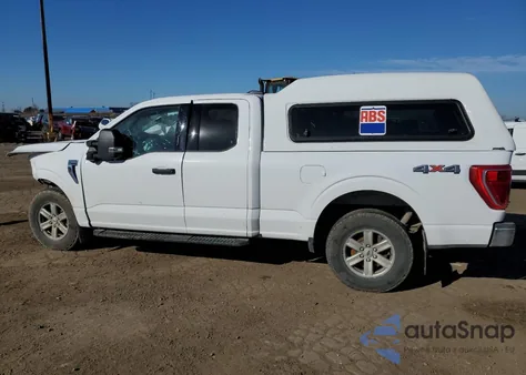 2022 Ford F150 Super Cab из США, поврежденный, VIN 1FTFX1E58NKE17152